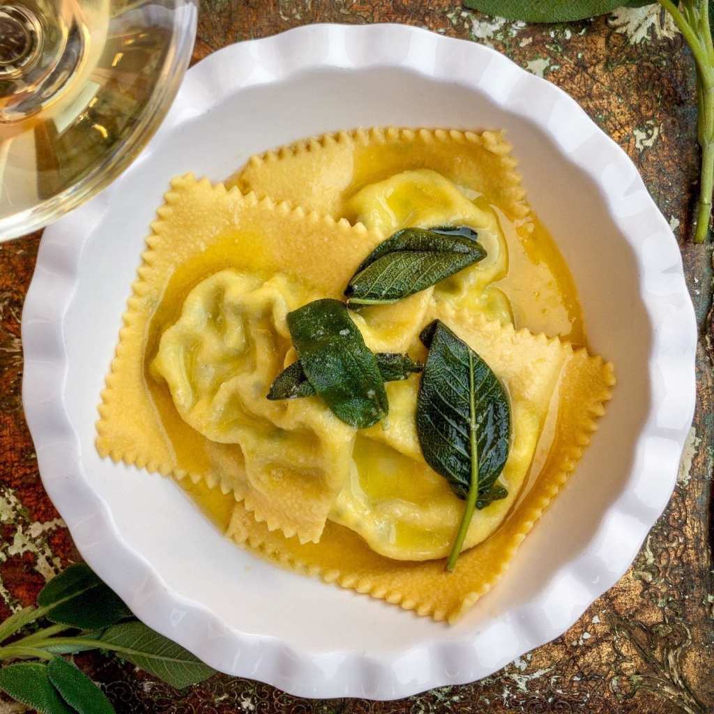 Tortelli maremmani burro e salvia